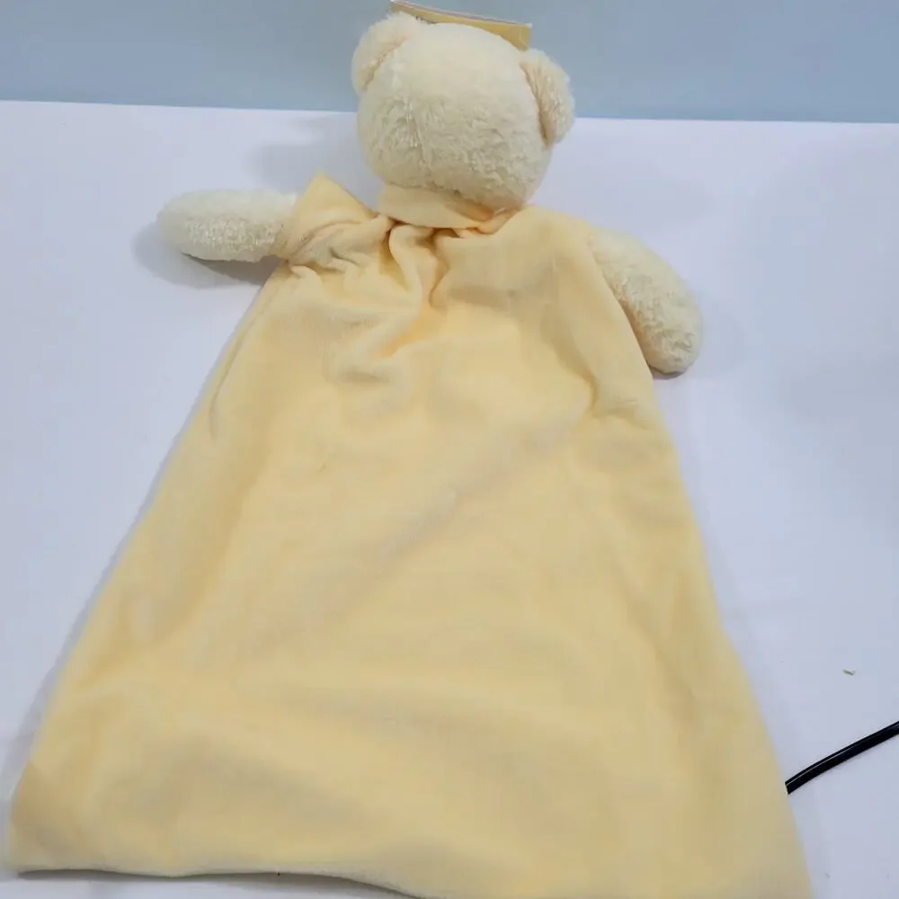 Benni Bar Lovey From Germany Security Blanket Soft & Yellow NWT 7126-1PL5
